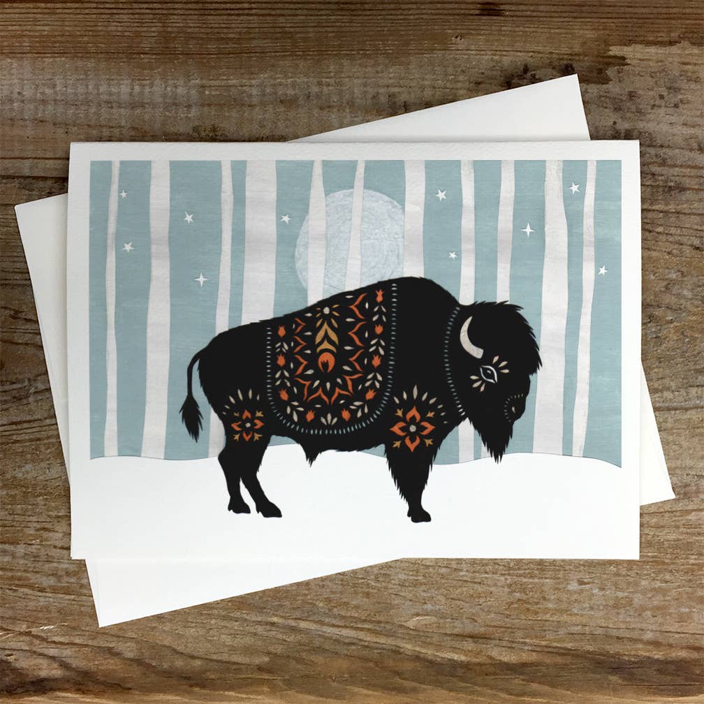 Poplar Winter - Greeting Card