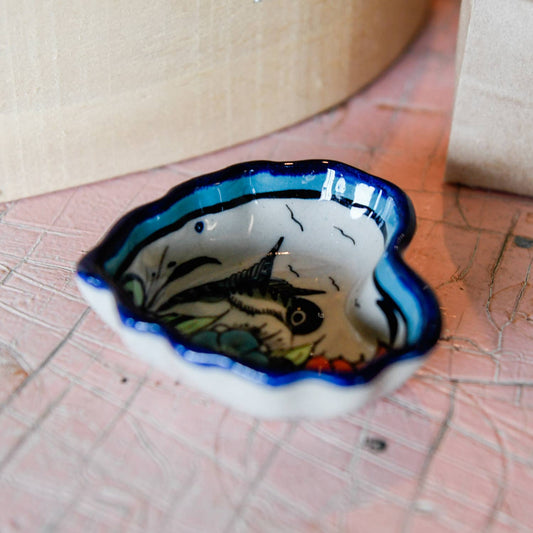Wild Bird Heart Tapas Trinket Dish