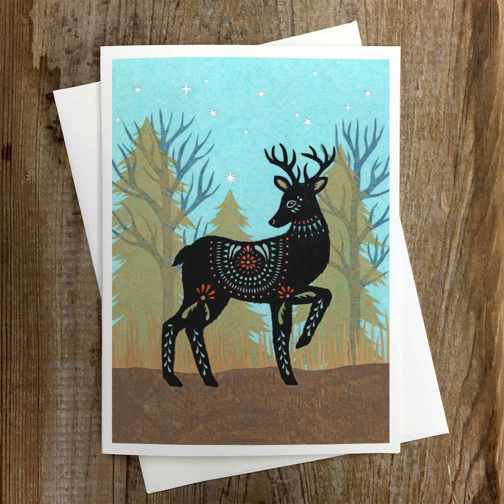 You Alone Have The Stars - Greeting Card