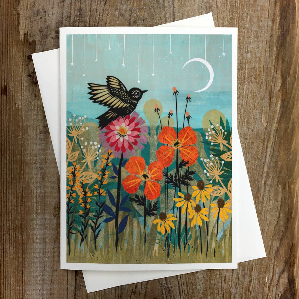 To Linger In A Garden Fair - Greeting Card