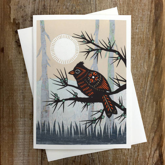 Winter's Keeper - Greeting Card