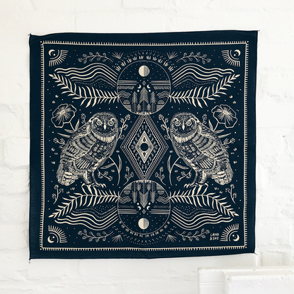 Two Owls Bandana