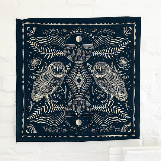 Two Owls Bandana