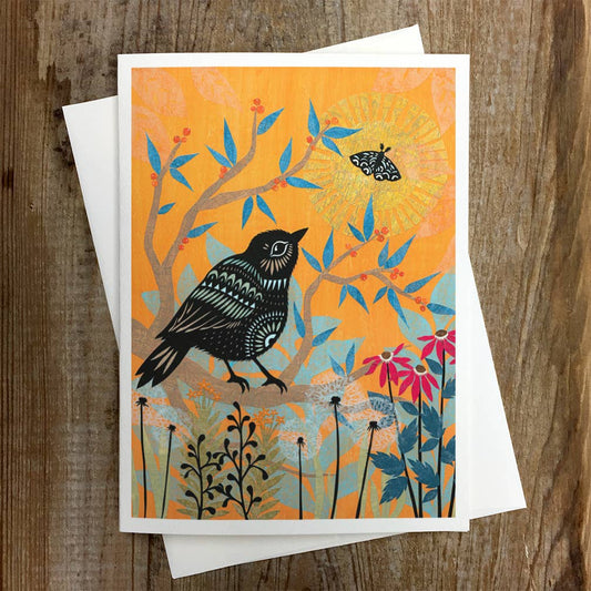 Wings Whisper on the Breeze - Greeting Card
