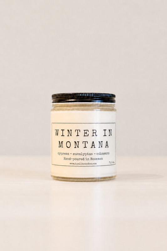 Winter in Montana Candle