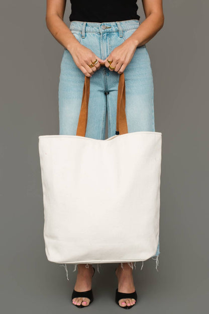 Skiing People Tote