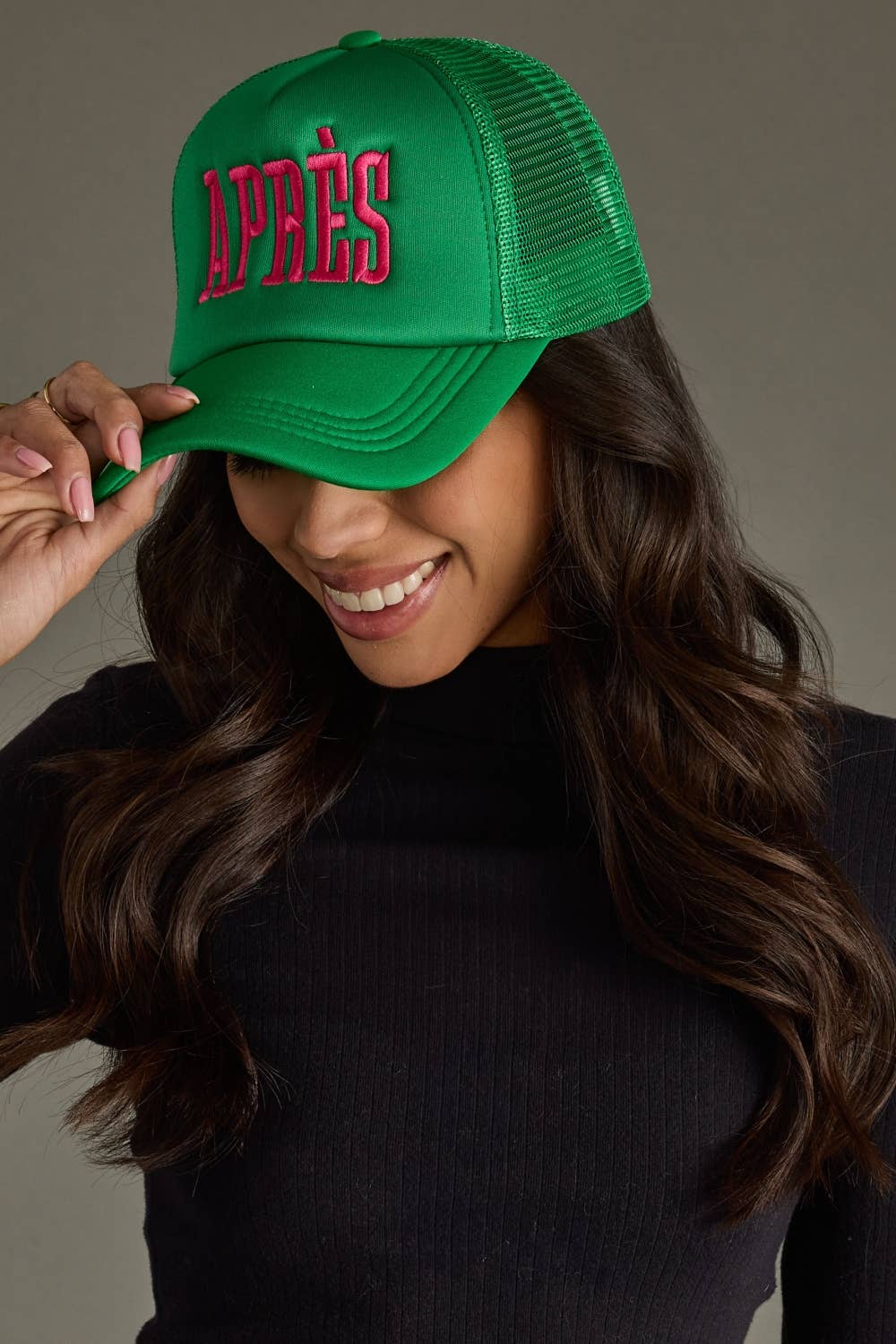Green Apres Trucker Hat