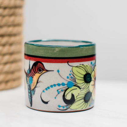 Wild Bird Handleless Mug/ Planter