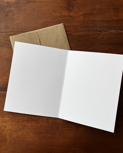 Midnight Moose Greeting Card