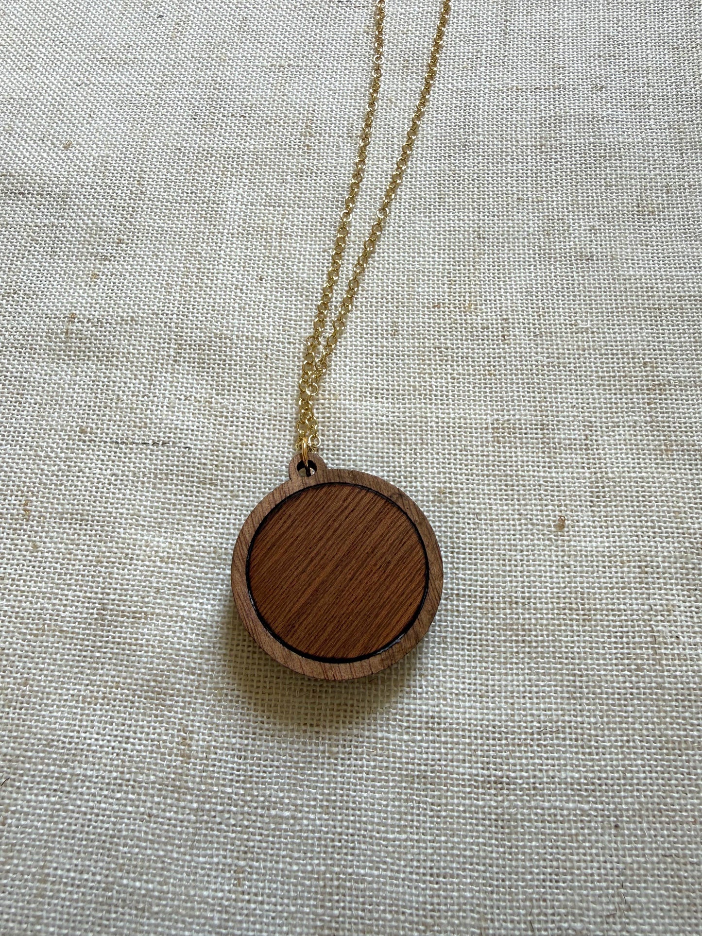 Flowers Embroidery Necklace Kit