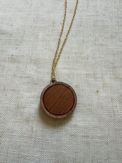 Flowers Embroidery Necklace Kit